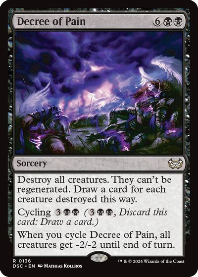 Decree of Pain card art