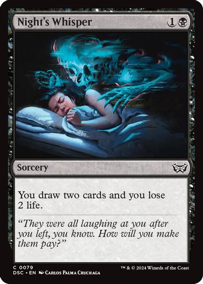 Night's Whisper card art
