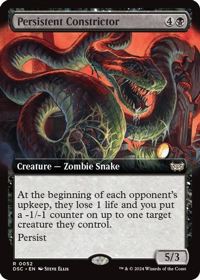 Persistent Constrictor (Extended Art) card art