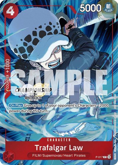 Trafalgar Law (CS 2024 Celebration Pack) card art