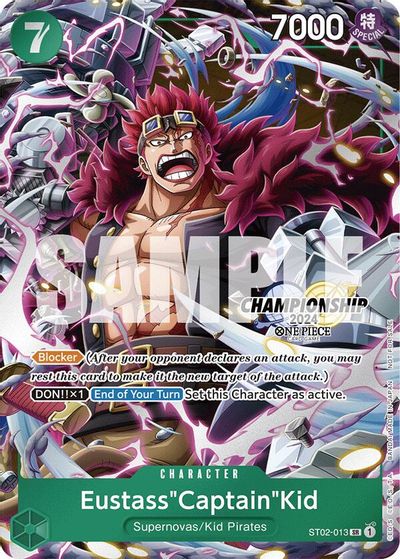 Eustass"Captain"Kid (CS 2024 Celebration Pack) card art