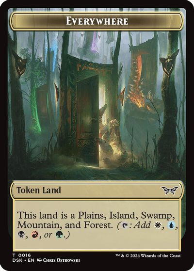Everywhere Token card art
