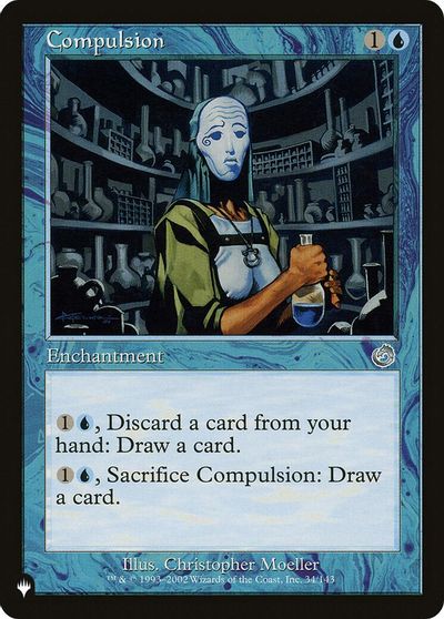 Compulsion card art