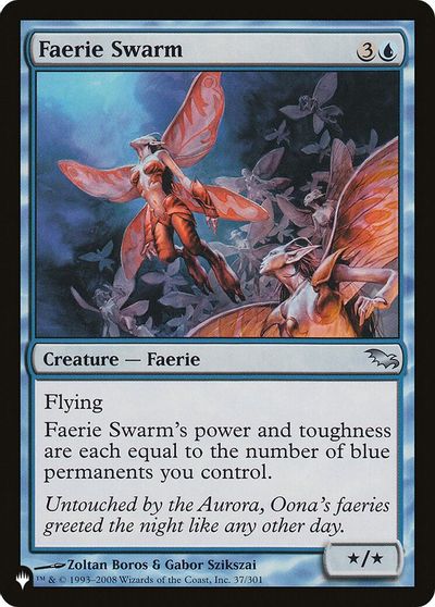 Faerie Swarm card art