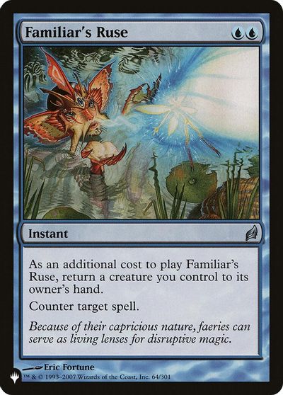 Familiar's Ruse card art