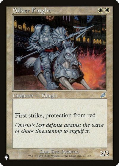Silver Knight card art