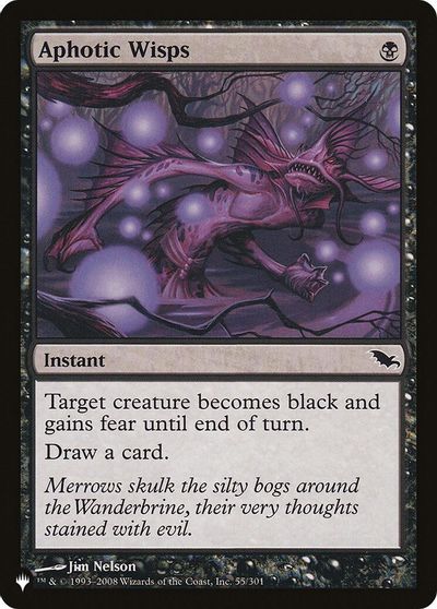 Aphotic Wisps card art