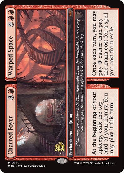 Charred Foyer // Warped Space card art