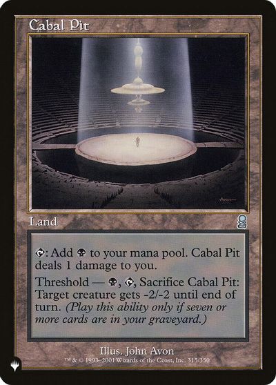 Cabal Pit card art