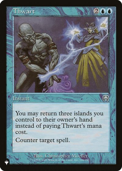 Thwart card art