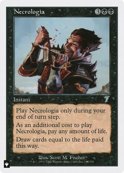 Necrologia card art