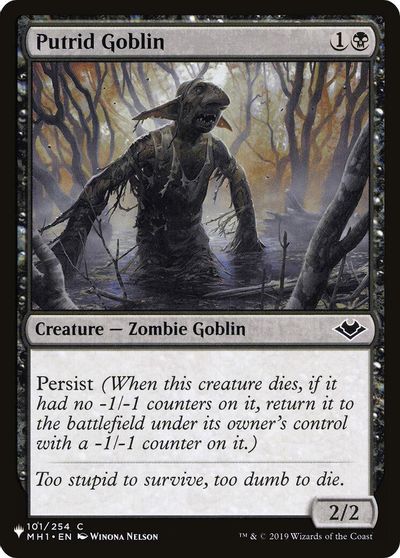 Putrid Goblin card art