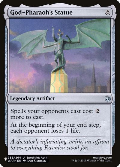 God-Pharaoh's Statue card art