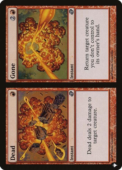 Dead // Gone card art