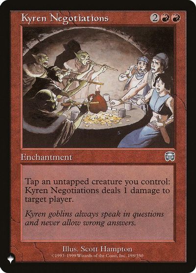 Kyren Negotiations card art