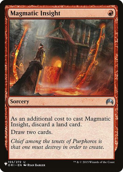 Magmatic Insight card art