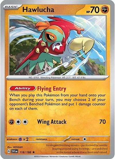 Hawlucha card art