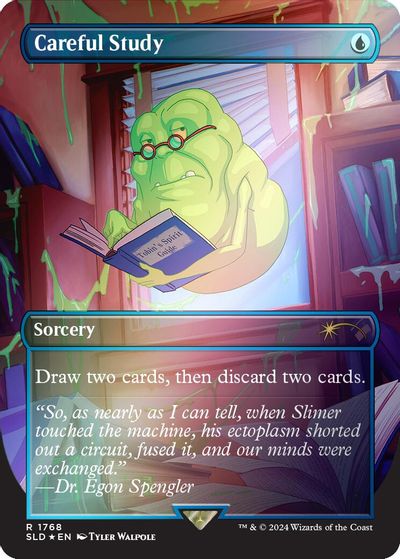 Careful Study (Rainbow Foil) card art