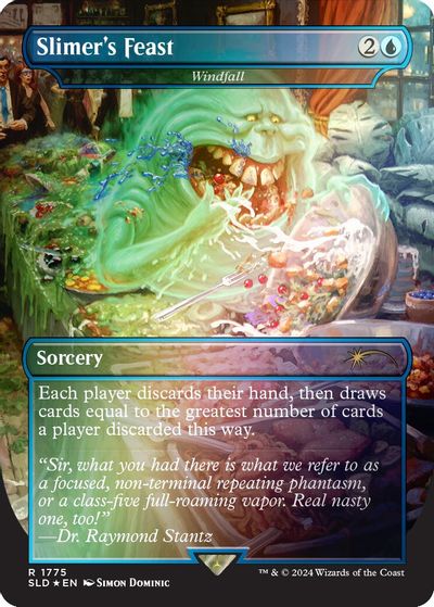 Slimer's Feast - Windfall (Rainbow Foil) card art