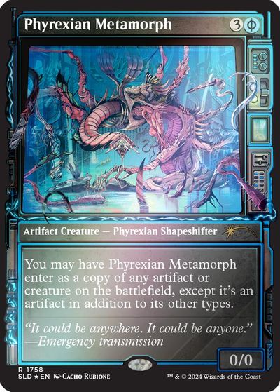 Phyrexian Metamorph (Rainbow Foil) card art