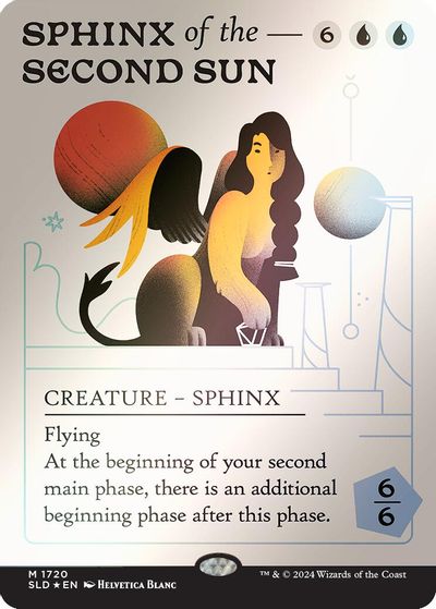 Sphinx of the Second Sun (Rainbow Foil) card art