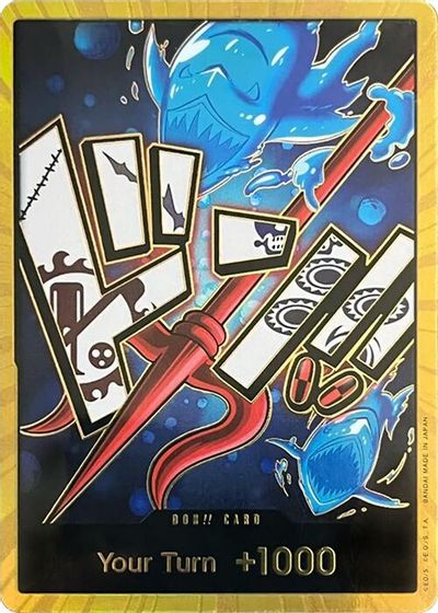 DON!! Card (Hody Jones) (Gold) card art