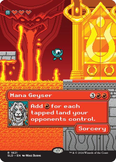 Mana Geyser card art
