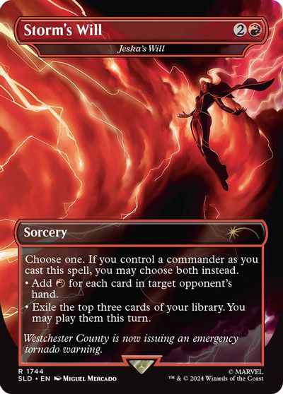 Storm's Will - Jeska's Will card art