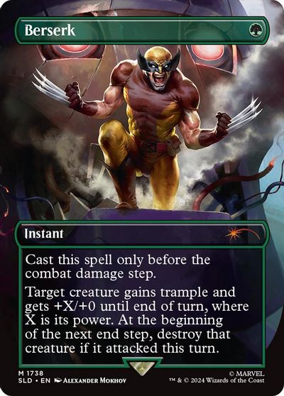 Berserk (1738) (Rainbow Foil) card art