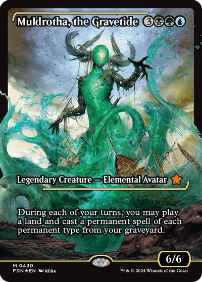 Muldrotha, the Gravetide (Showcase) card art