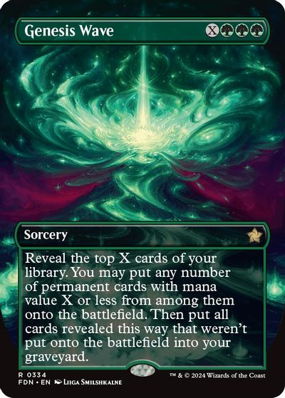 Genesis Wave (Borderless) card art