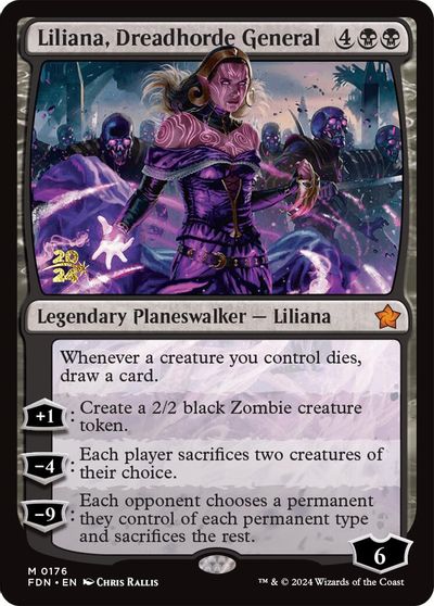 Liliana, Dreadhorde General (FDN) card art
