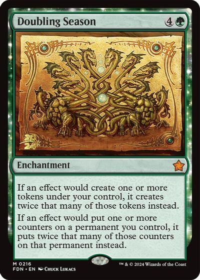 Doubling Season card art