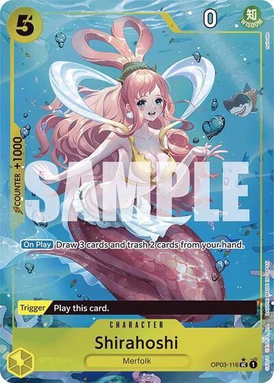 Shirahoshi (OP03-116) (Full Art) card art