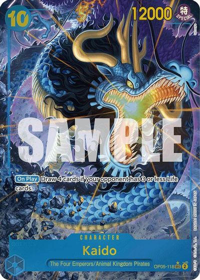 Kaido (OP05-118) (Alternate Art) card art