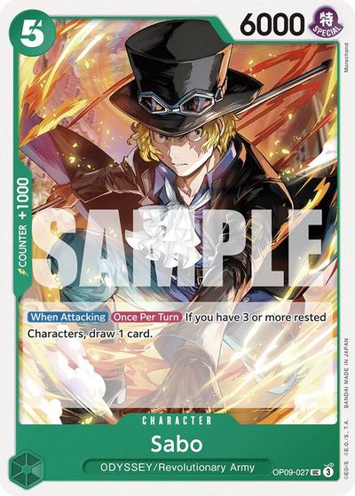 Sabo (027) card art