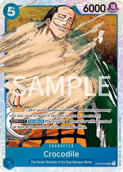 Crocodile (003) card art