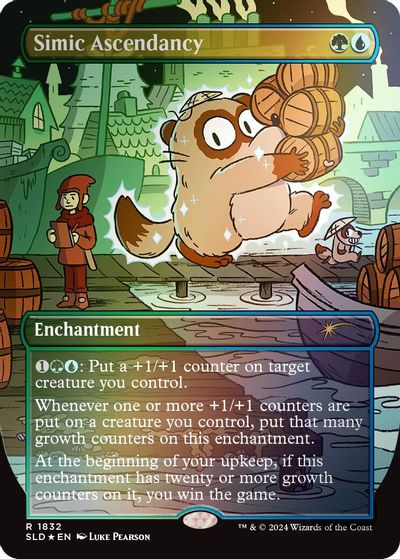 Simic Ascendancy (Rainbow Foil) card art