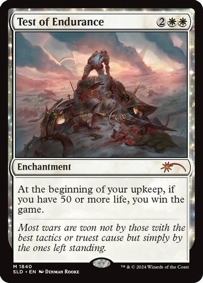 Test of Endurance card art