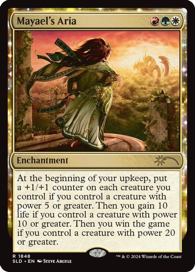 Mayael's Aria card art