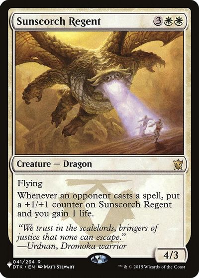 Sunscorch Regent card art