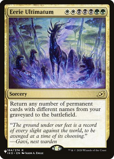 Eerie Ultimatum card art