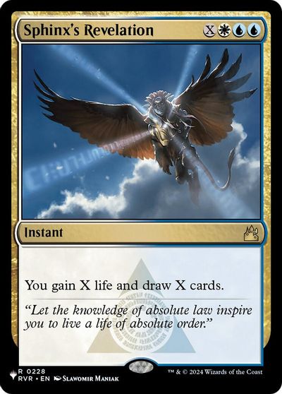 Sphinx's Revelation card art