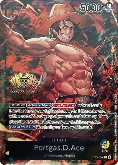 Portgas.D.Ace (2nd Anniversary Tournament) card art