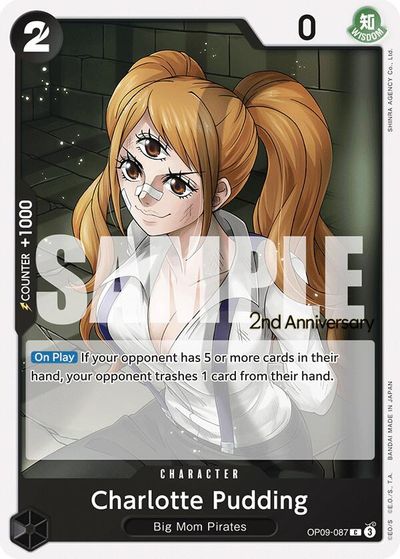 Charlotte Pudding card art