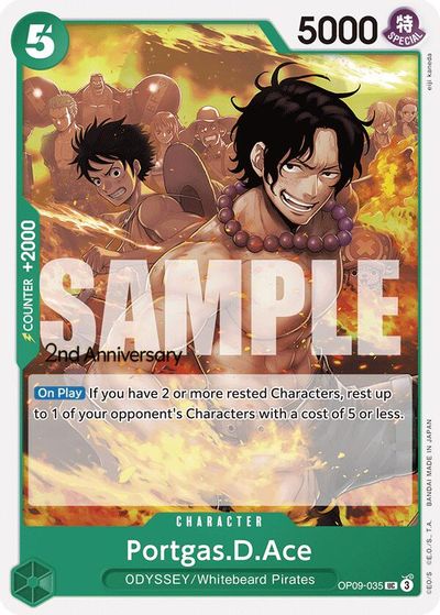 Portgas.D.Ace card art