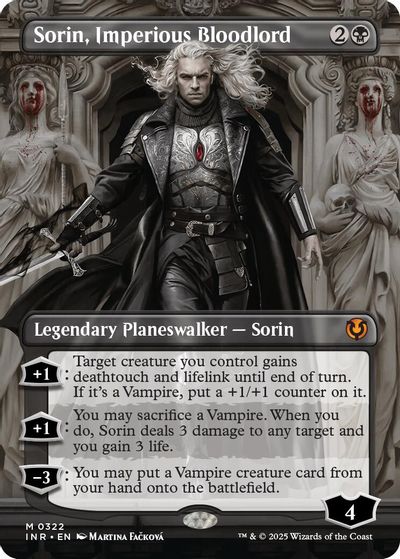 Sorin, Imperious Bloodlord (Borderless) card art
