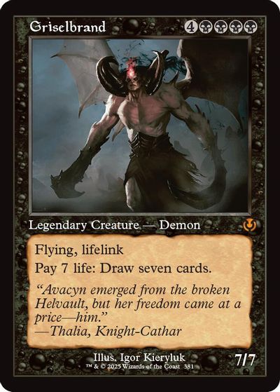 Griselbrand (Retro Frame) card art