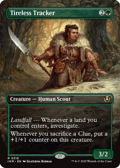 Tireless Tracker (Borderless) card art
