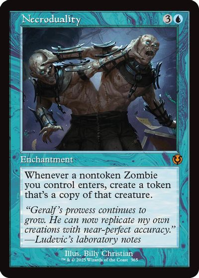 Necroduality (Retro Frame) card art